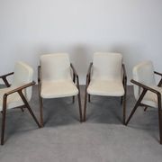Set of 4 Lolita Dining Chair with Arms by Porada, 21st Century