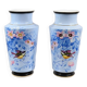 Paire de Vases en Porcelaine – Milieu XIXe