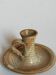PRODUCT BHV Candlestick"cellar rat"in light enamelled sandstone