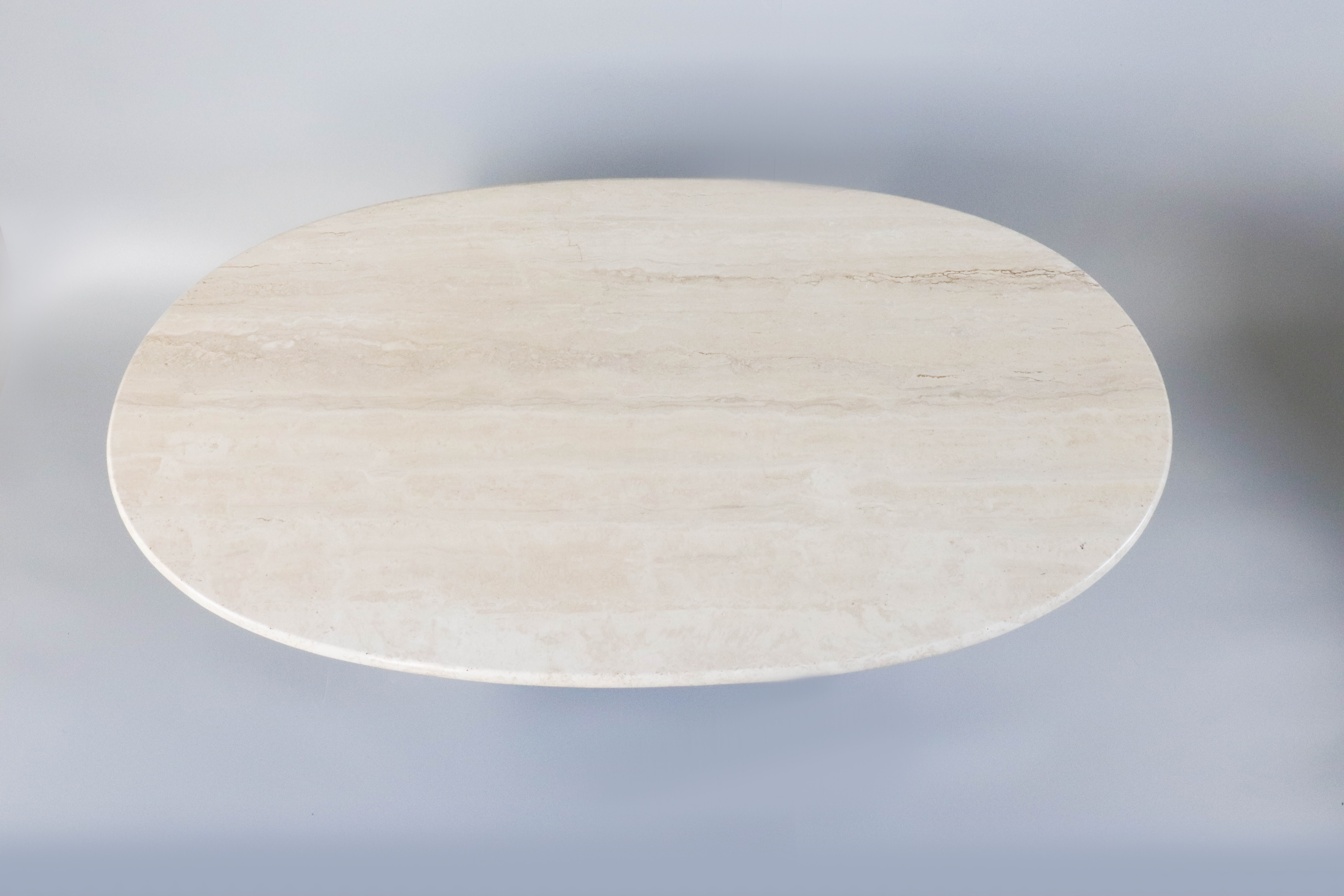 Table basse en travertin vintage