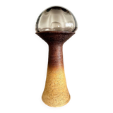 Brutalist designer ceramic lamp