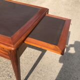 Double art deco mahogany desk