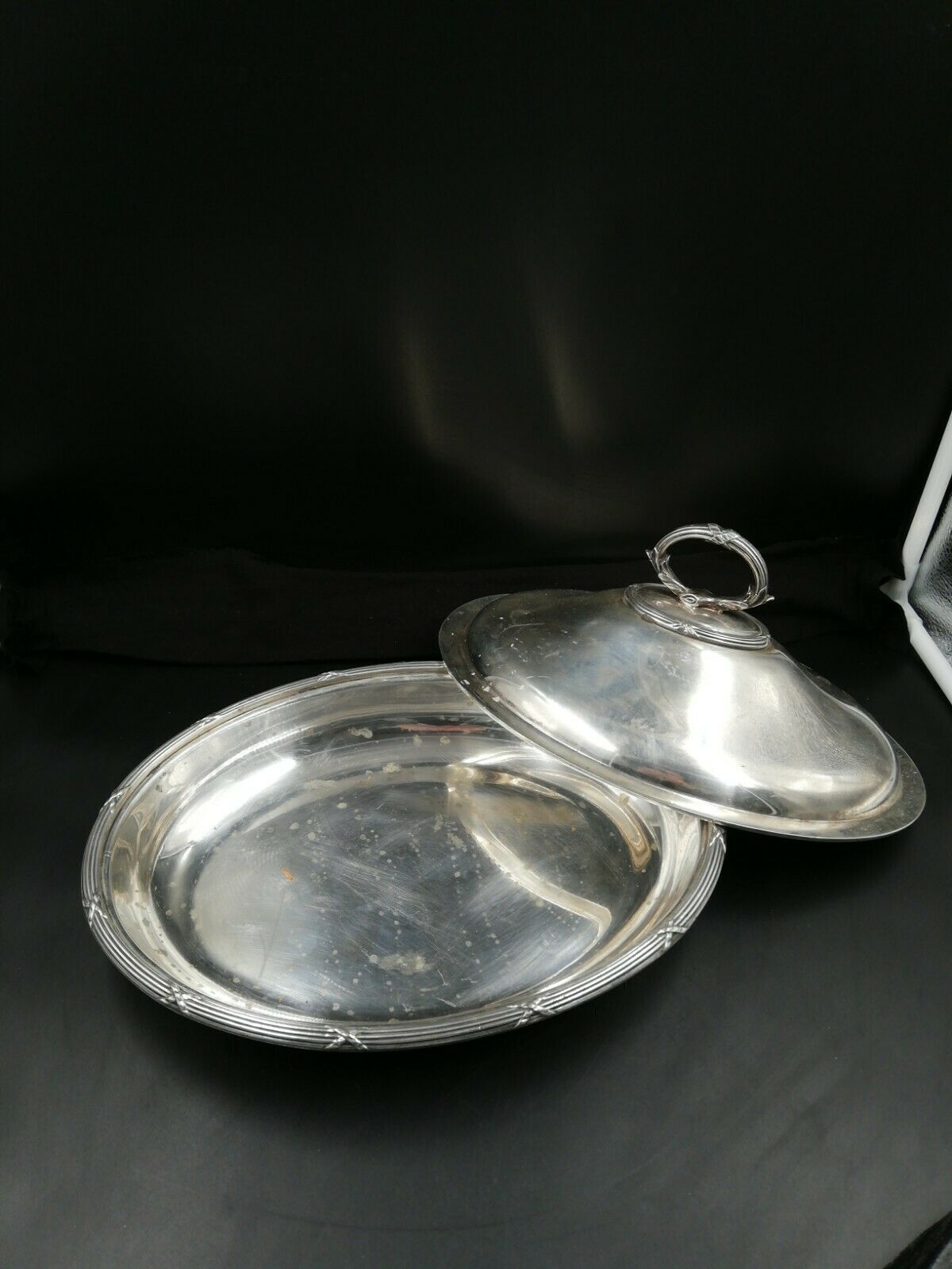 Mappin-Weeb model silver metal legumier
