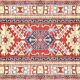 Tapis d'Orient Ghazni Kazak Afghanistan : 3.09 x 0.80 Mètres -Tapis de Couloir Entièrement fait main