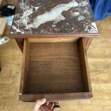 antique bedside table