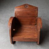 Fireside chairs, Italy, 1960's