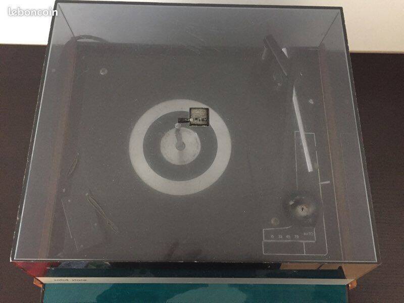 Vintage turntable fidelity music master solid state