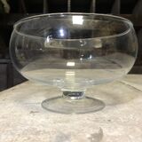 Glass bowl on foot