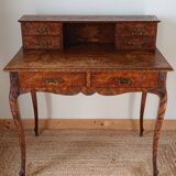 Secretary with carved shelves, early 20th century.