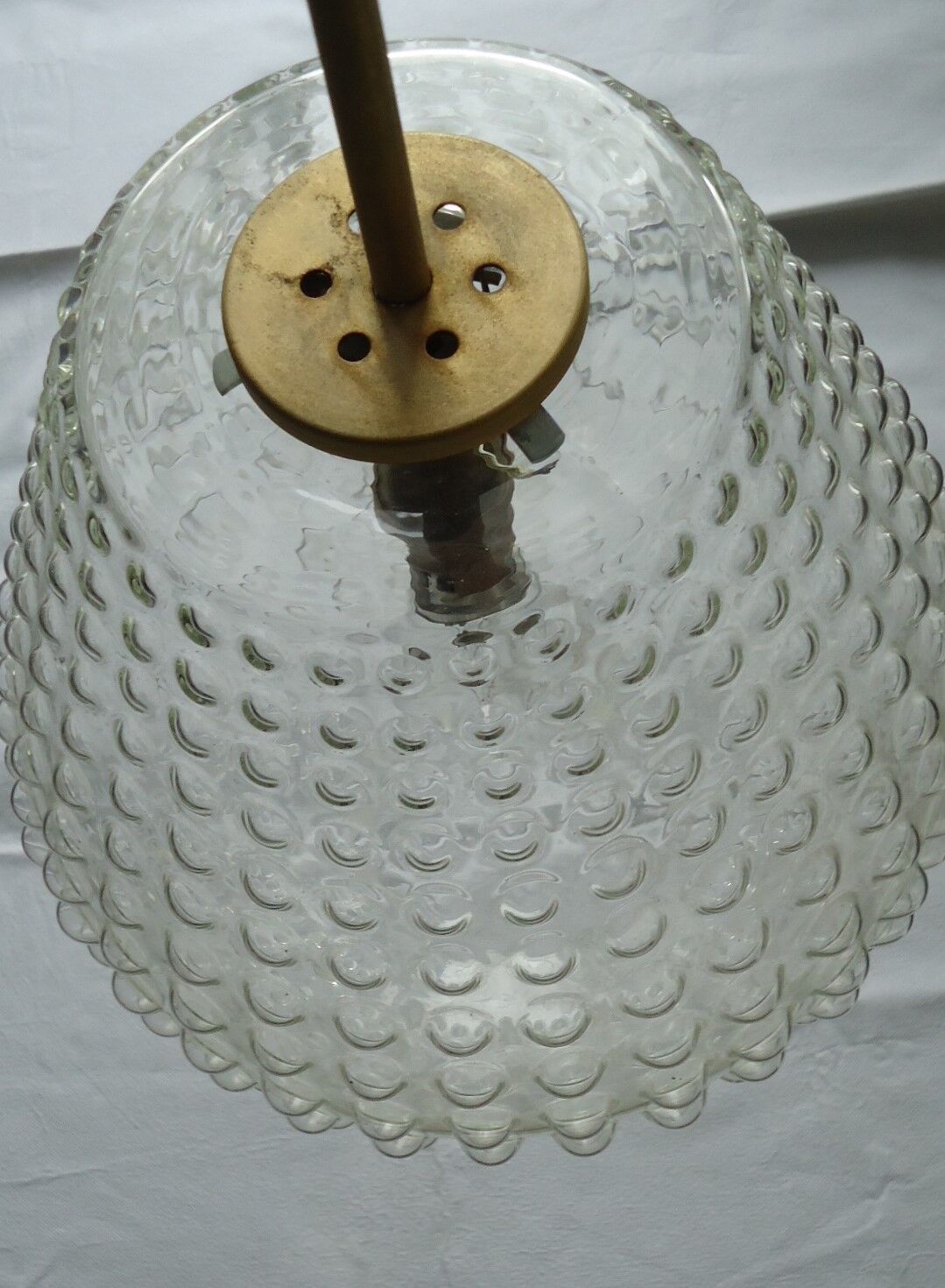 Transparent bubble glass chandelier