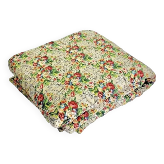 Old Provencal quilted boutis blanket