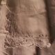 SHEET former in LIN early twentieth embroidered hand