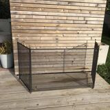 Iron and brass firewall