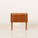Commode, table de chevet danoise en teck, années 1960