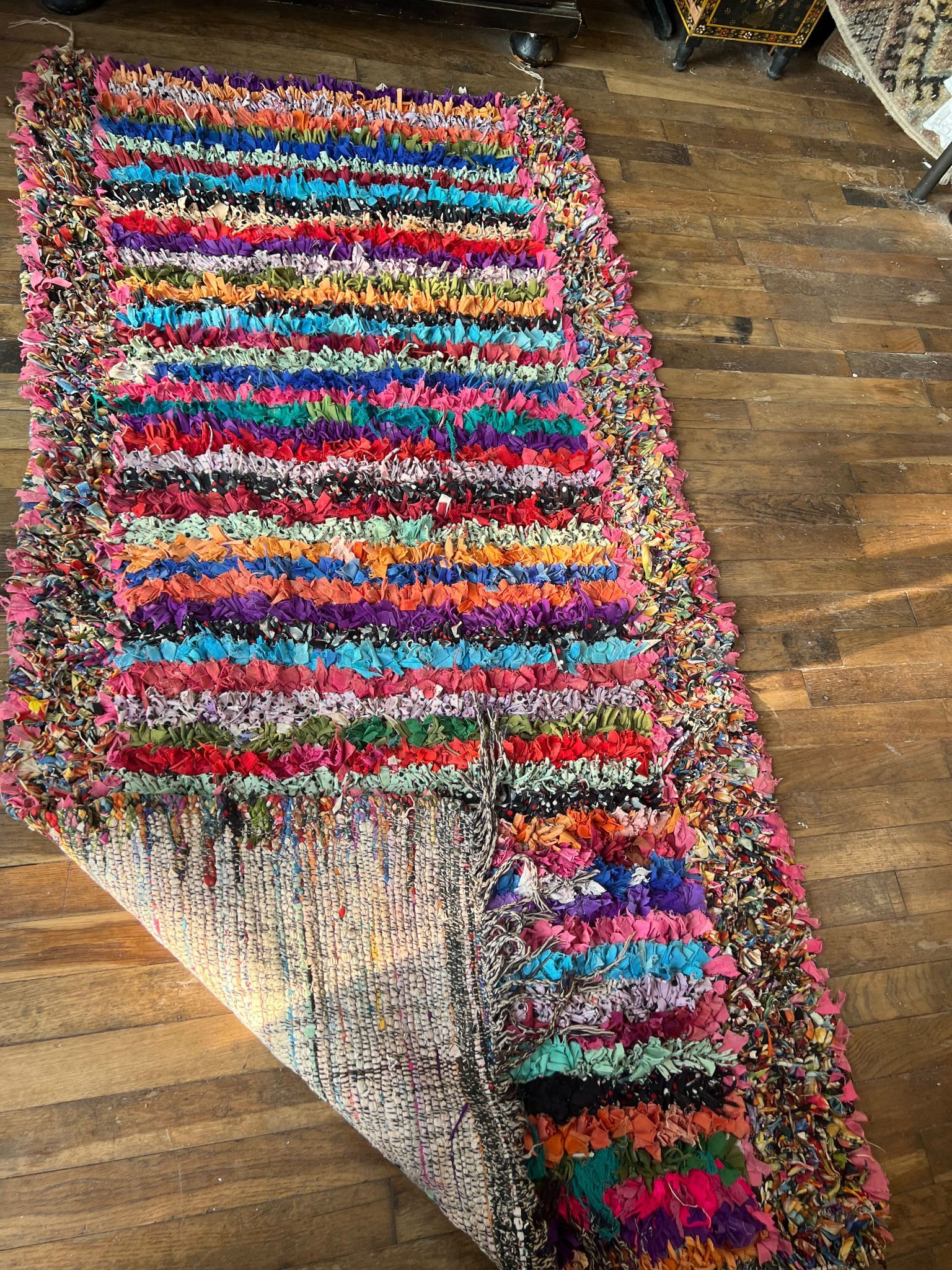 Boucherouite carpet