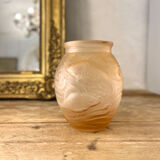 Pink Art Deco vase, Souchon Neuvesel