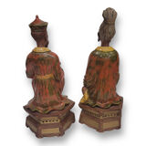 Asian terracotta statues