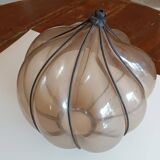 Lampe en verre soufflé de Murano du début des années 1900