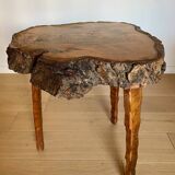 Wooden side table