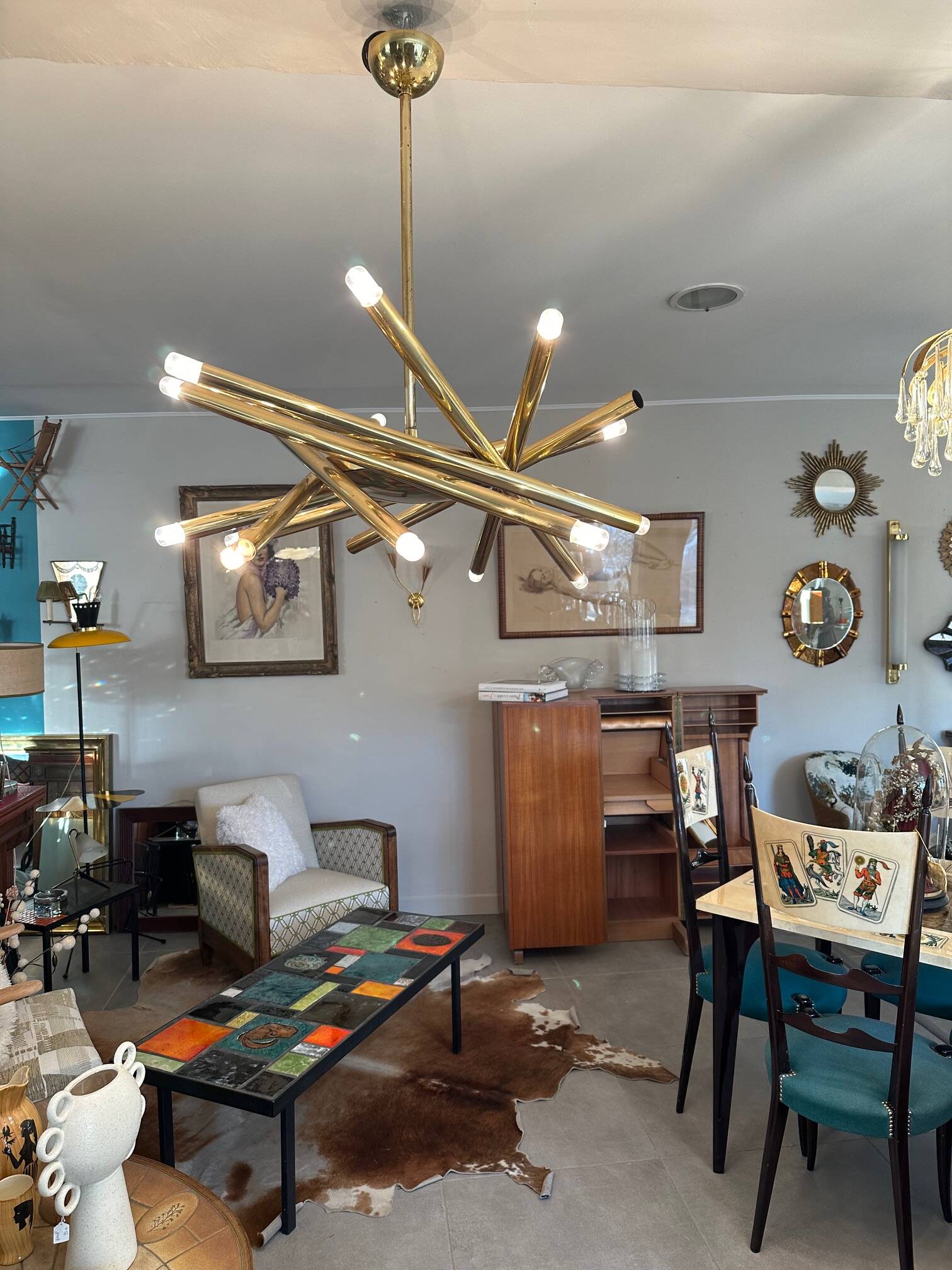 Sputnik chandelier