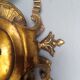 Pediment ornament gilded bronze furniture st Louis XV