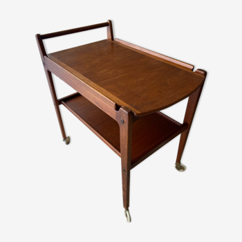 Teak kitchen trolley