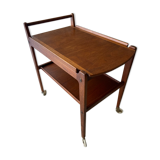 Teak kitchen trolley