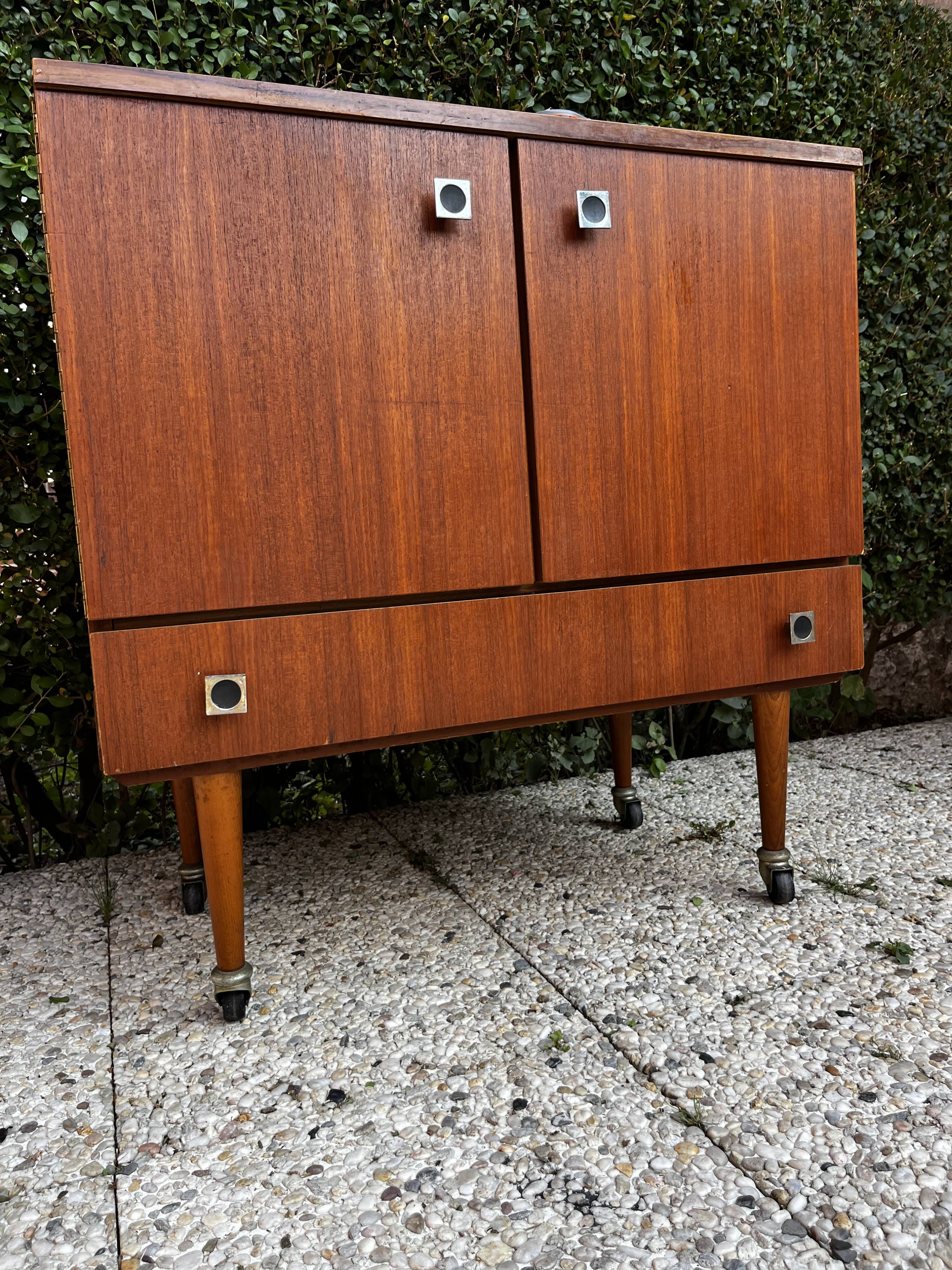 Vintage TV cabinet sideboard
