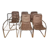 6 willy rizzo armchairs
