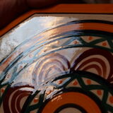 Underside of St Jean pottery in Brittany