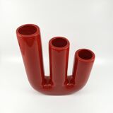 3-necked ceramic vase • space age • Italy • Circa 60/70