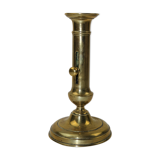 19th bronze brass candlestick