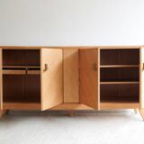 Sideboard with compass feet