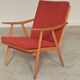 Pair of Boomerang armchairs by Antonin Suman for Ton (Thonet) 60