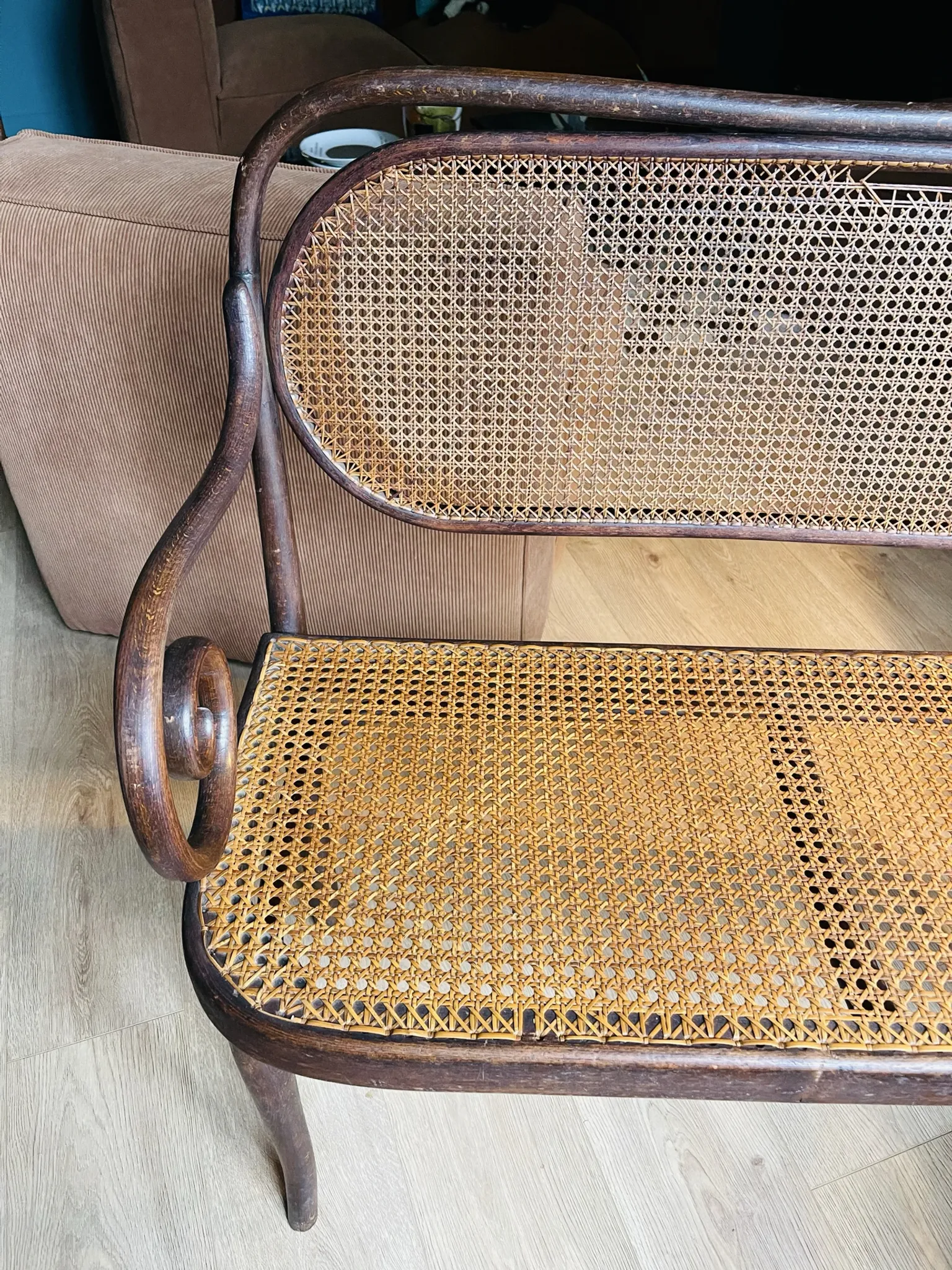 Thonet bench from the early 20th century