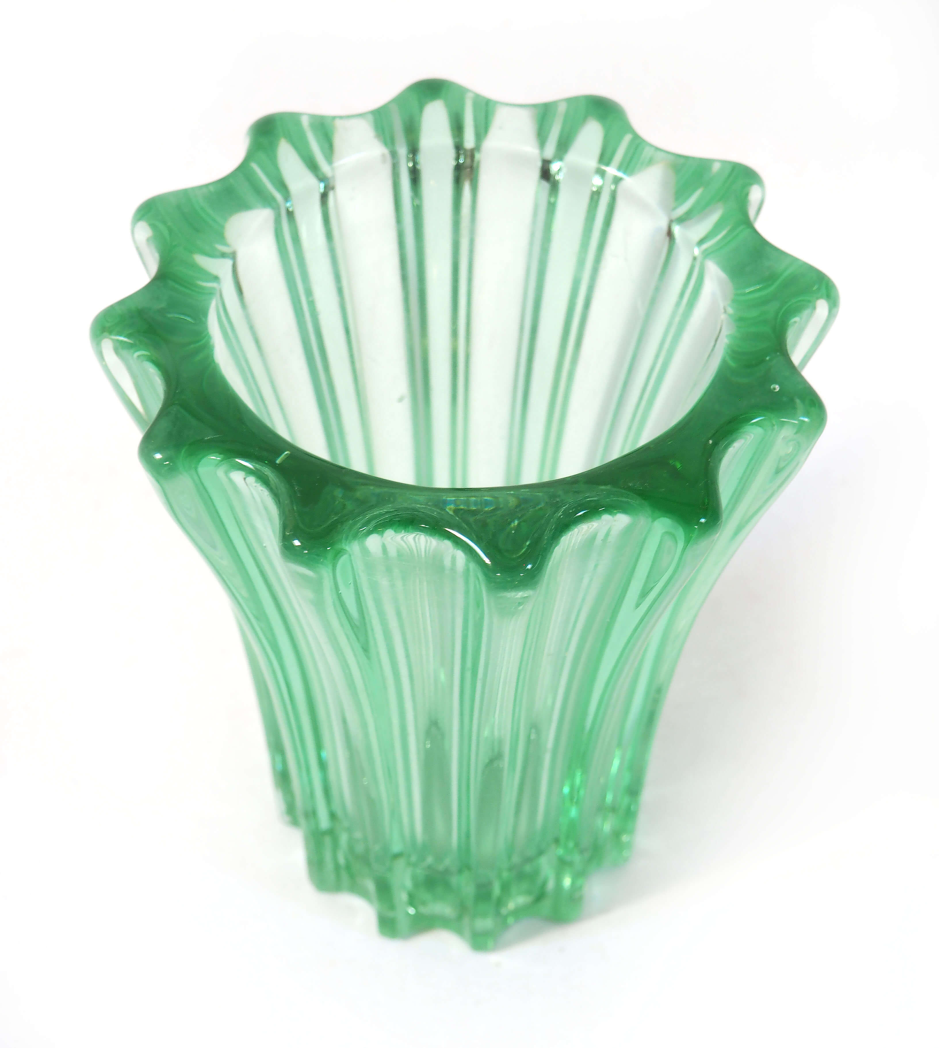 Avesn crystal art deco vase