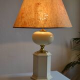Le Dauphin lamp with cork lampshade