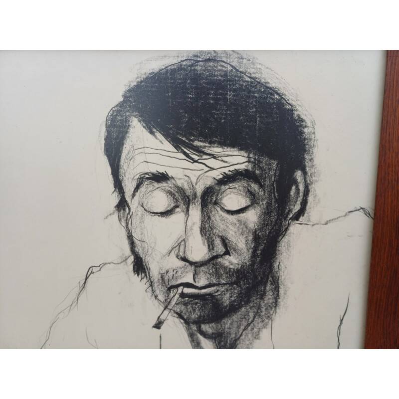 Brum 77 Black Pencil Drawings