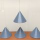 Danish mid-century suspension billiard lamp by Louis Poulsen