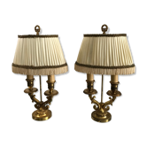 Lampes bouillotte duo