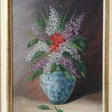 Painting bouquet of flowers