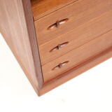 Vintage secretary desk designed by Henry W. Klein for Bramin made in the 1960s