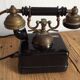 Old phone in Bakelite