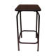 Ideal metal stool loft indiustriel H 65 cm