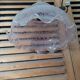 Original suspension lamp molded glass globe lace Rose edging dp 1122213