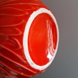 Dahlia flower carafe in slip