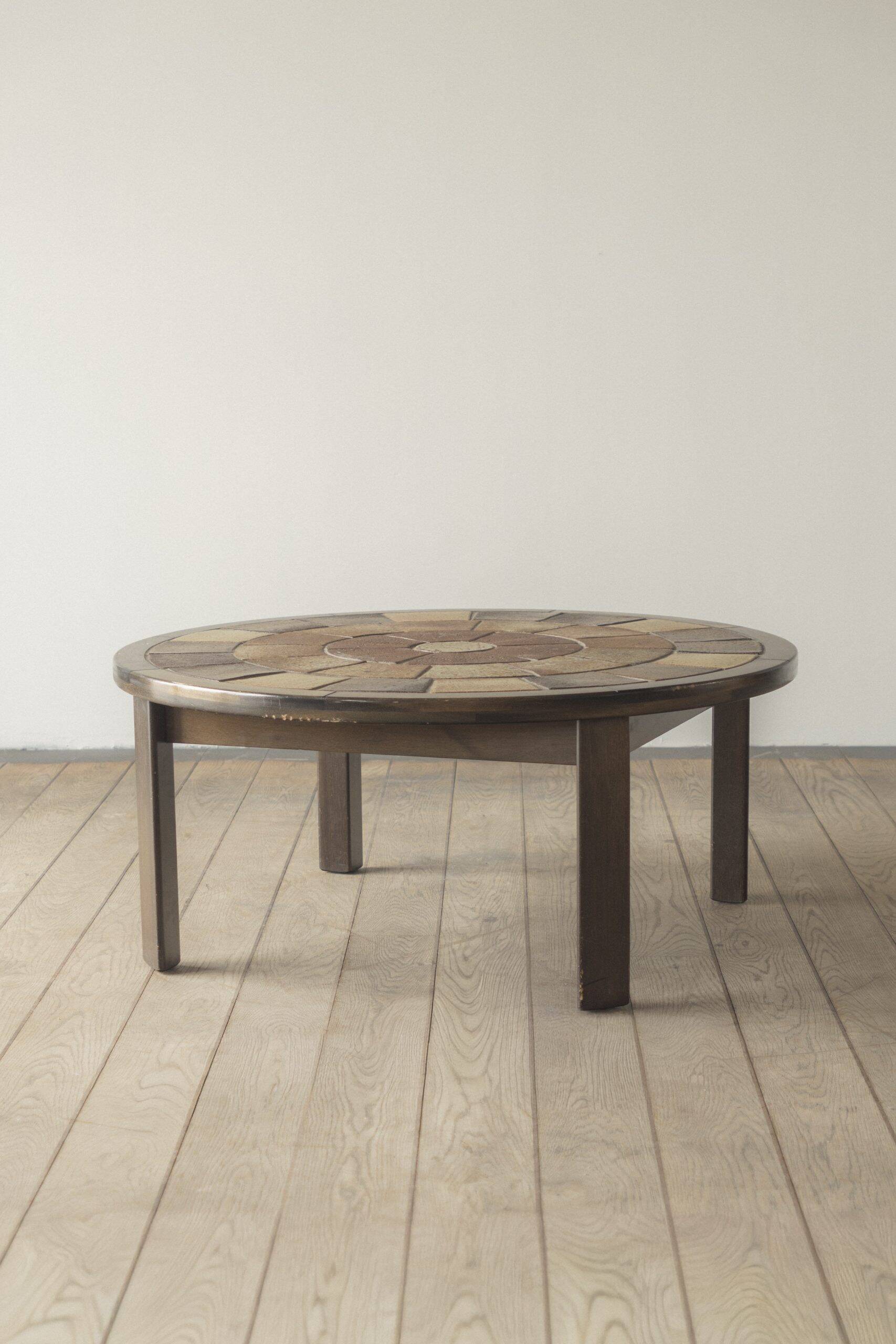 Tue Poulsen tiled coffee table