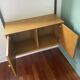 Wall shelf wood and metal