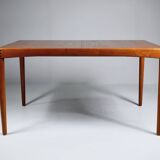 Teak dining table by Henry Klein for Bramin