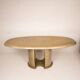 Angelo Mazzola parchment table produced by Ar.Vi Salpol